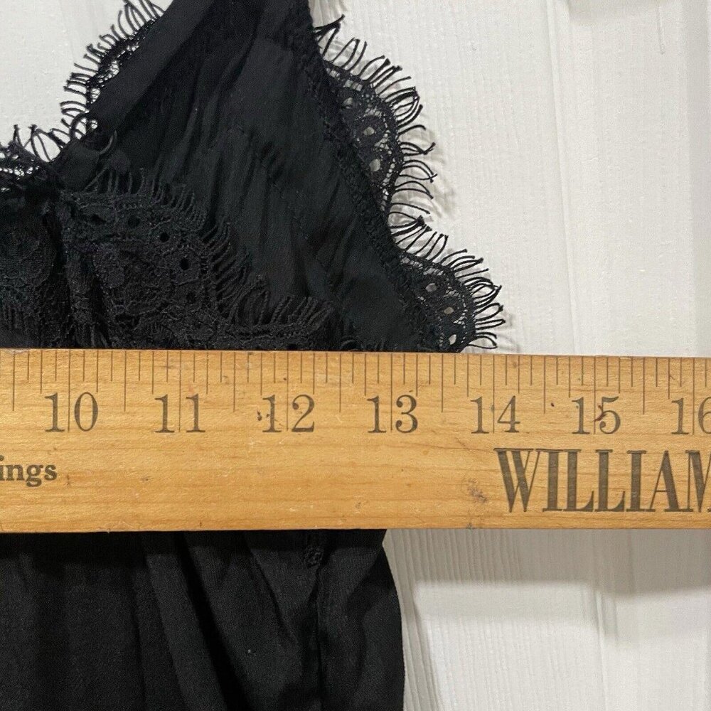 Women’s Lost In Lunar‎ Black Slip Dress Lace Size Xsmall Xs - Picture 10 of 10